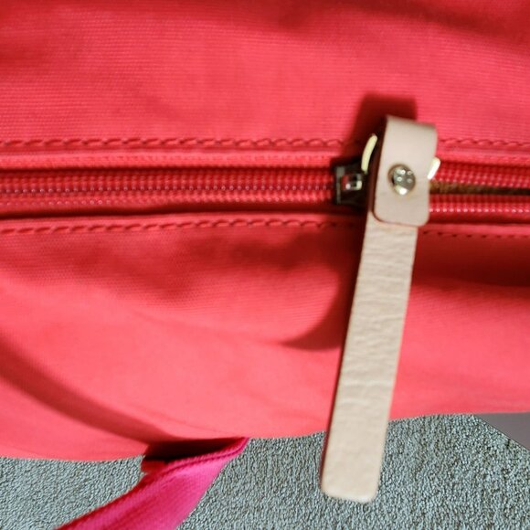 Kate Spade nylon/canvas/leather travel cross body bag - Picture 7 of 16